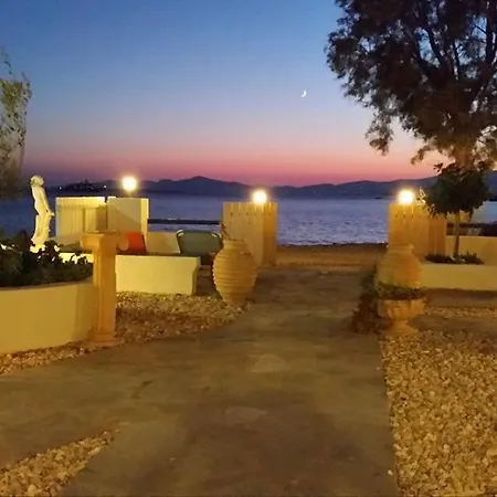 Right On The Beach- Beachfront-Best Unit -Paros Aliki  Exterior photo