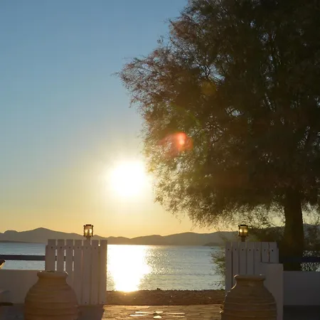 Right On The Beach- Beachfront-Best Unit -Paros Aliki  Exterior photo